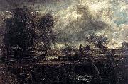 John Constable, Sketch for The Leaping Horse